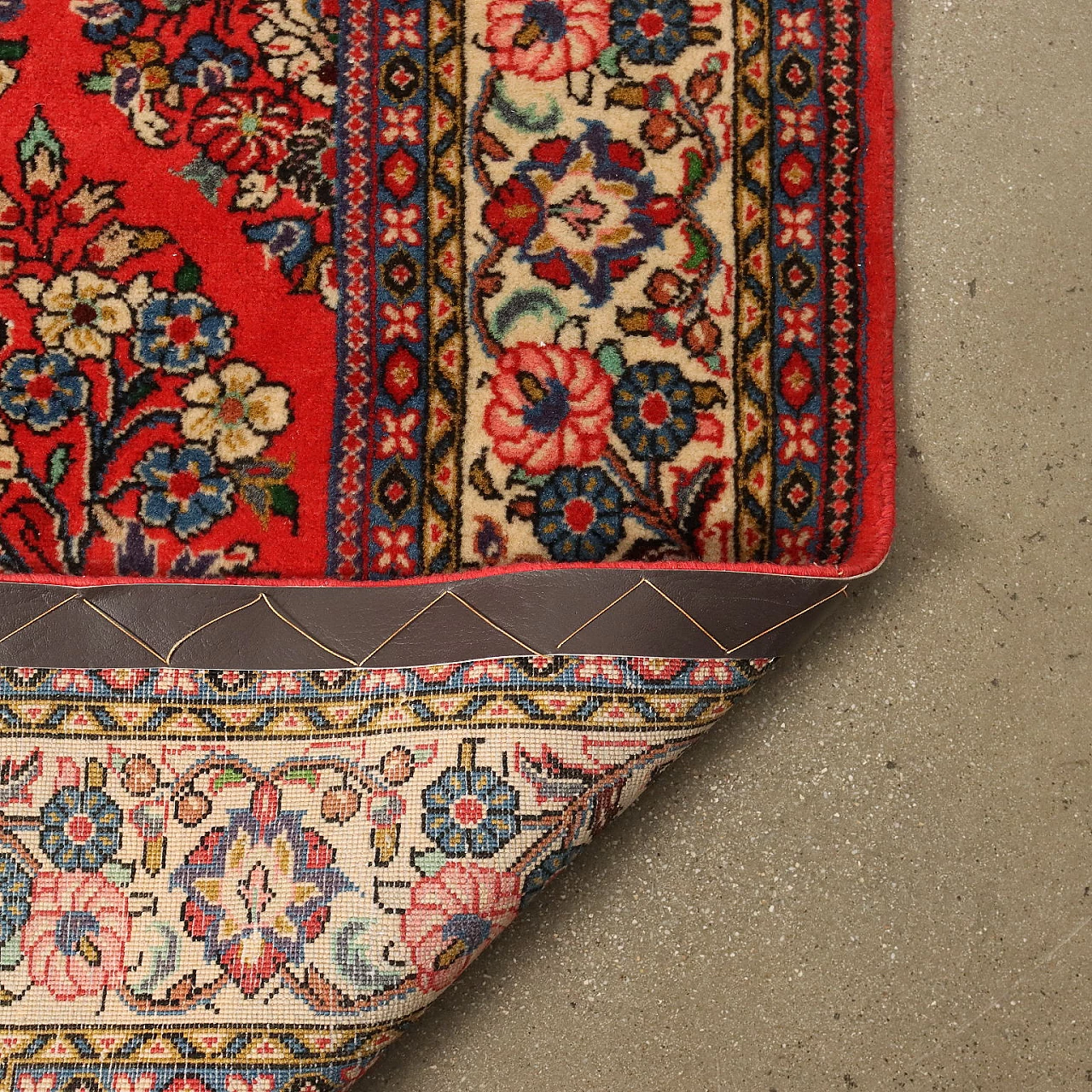 Tappeto Saruk iraniano in cotone e lana 8