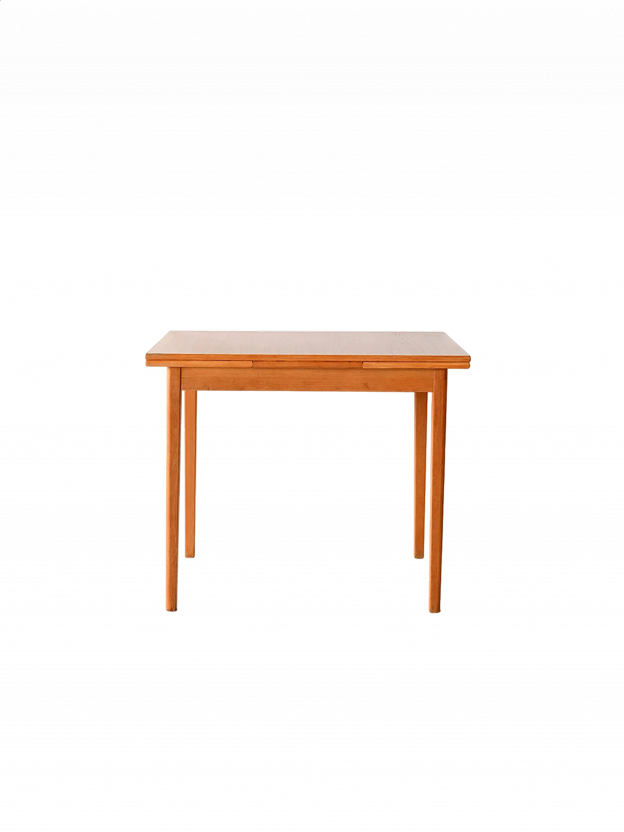 Tavolo rettangolare in betulla con piano in formica, anni ‘60 11