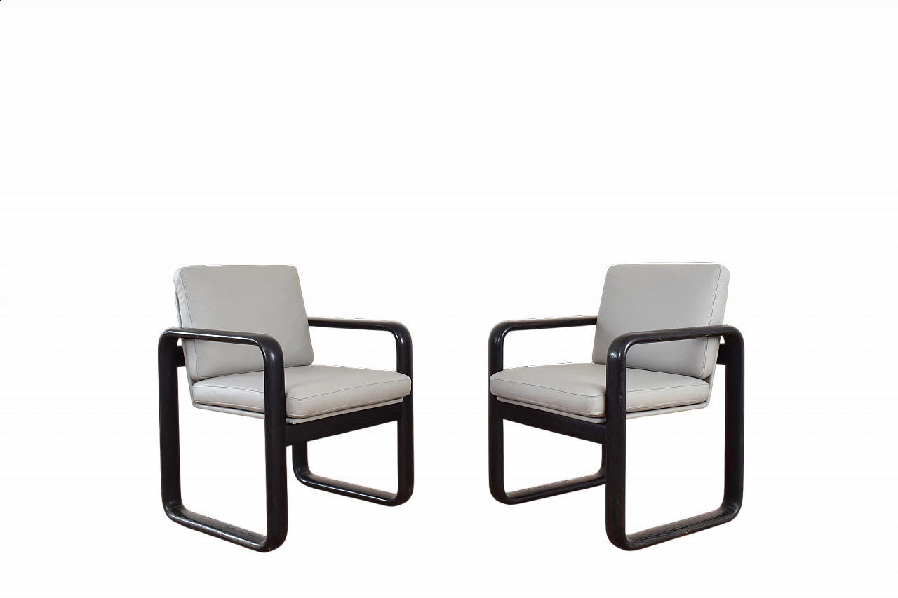 Pair of armchairs by Burkhard Vogtherr for Rosenthal, 1970s 19