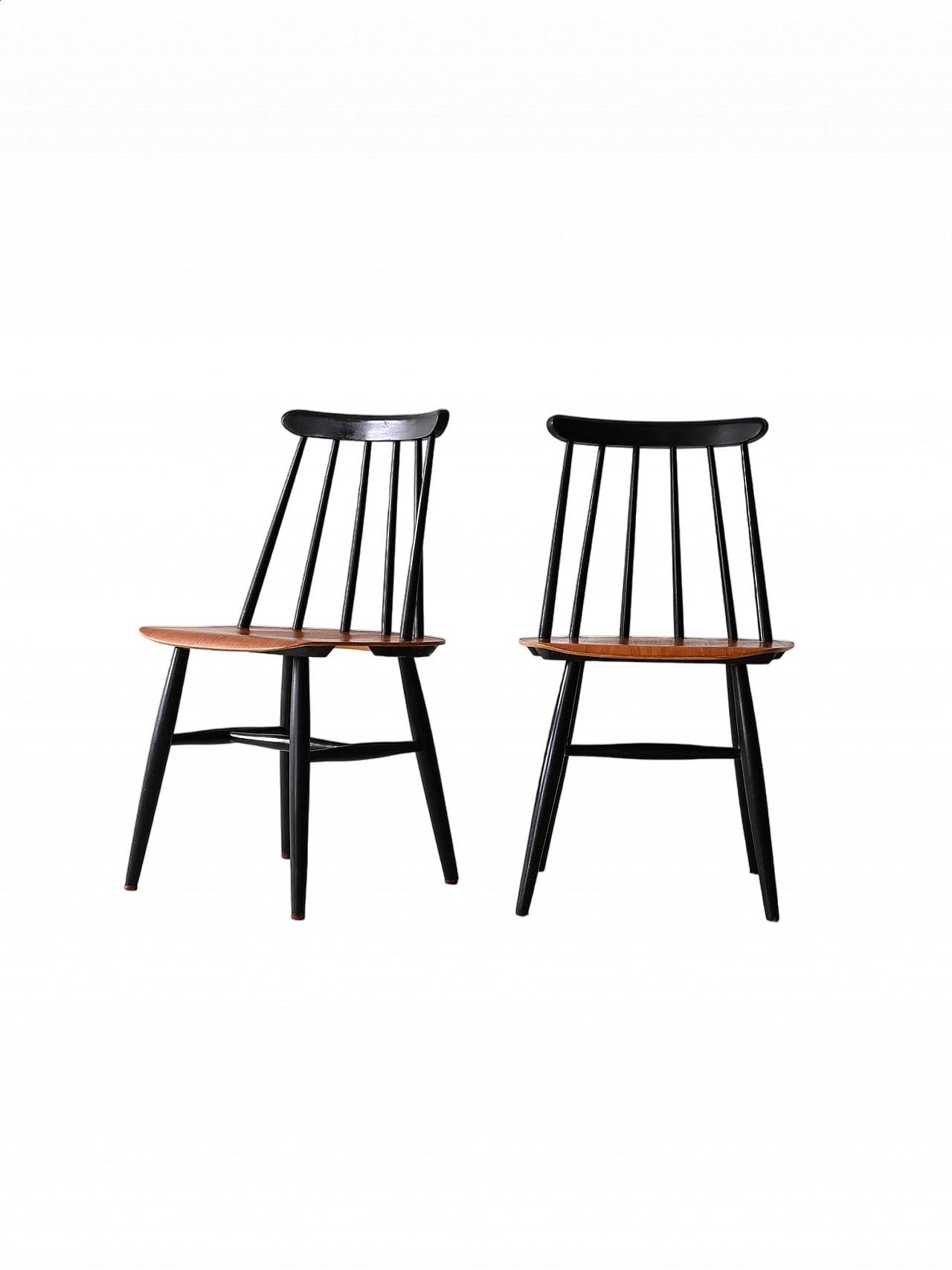 Pair of Fanett chairs by Ilmari Tapiovaara, 1960s 14