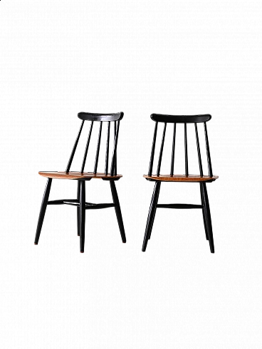 Pair of Fanett chairs by Ilmari Tapiovaara, 1960s