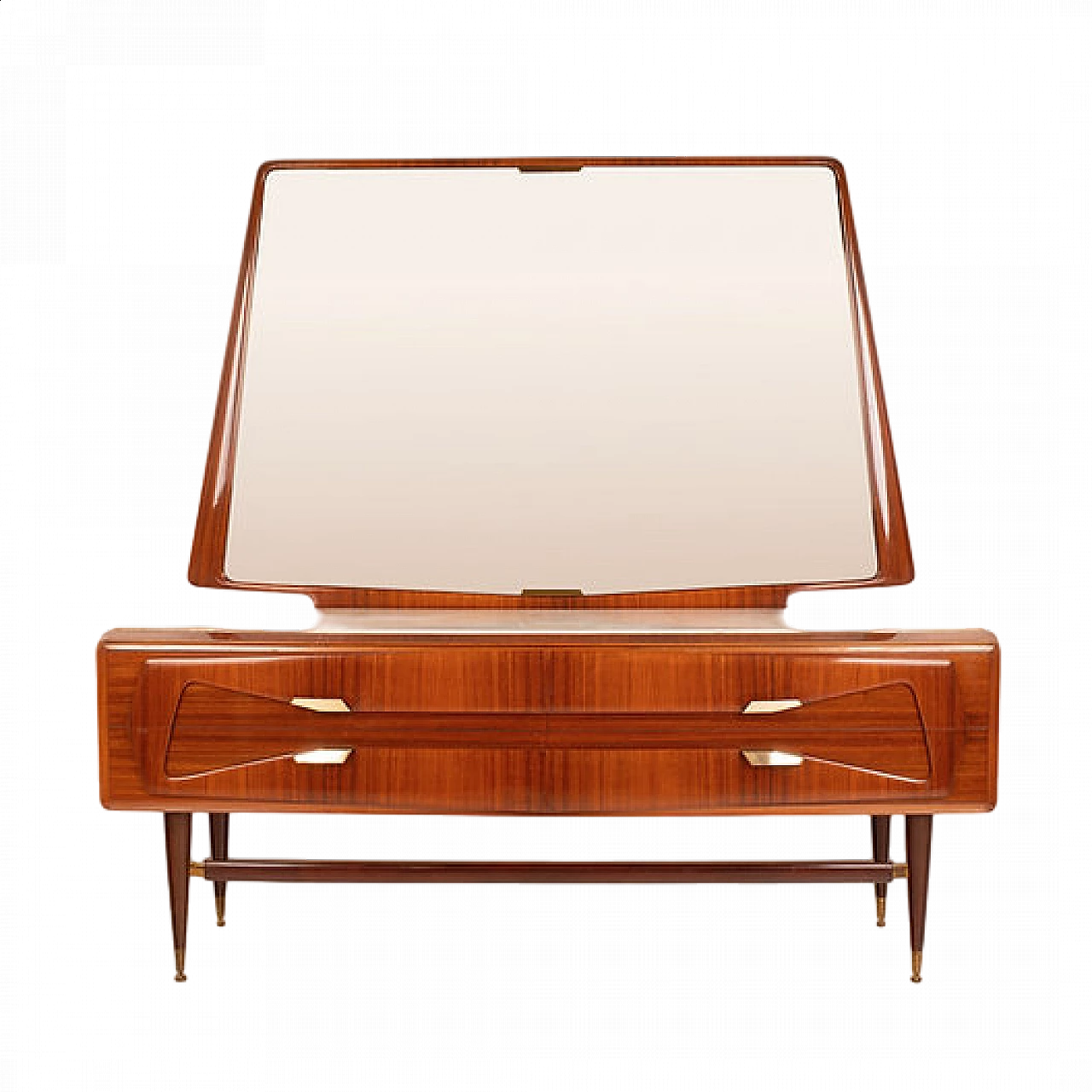 Sideboard in rosewood and marble by La Permanente Mobili Cantù, 1950s 15