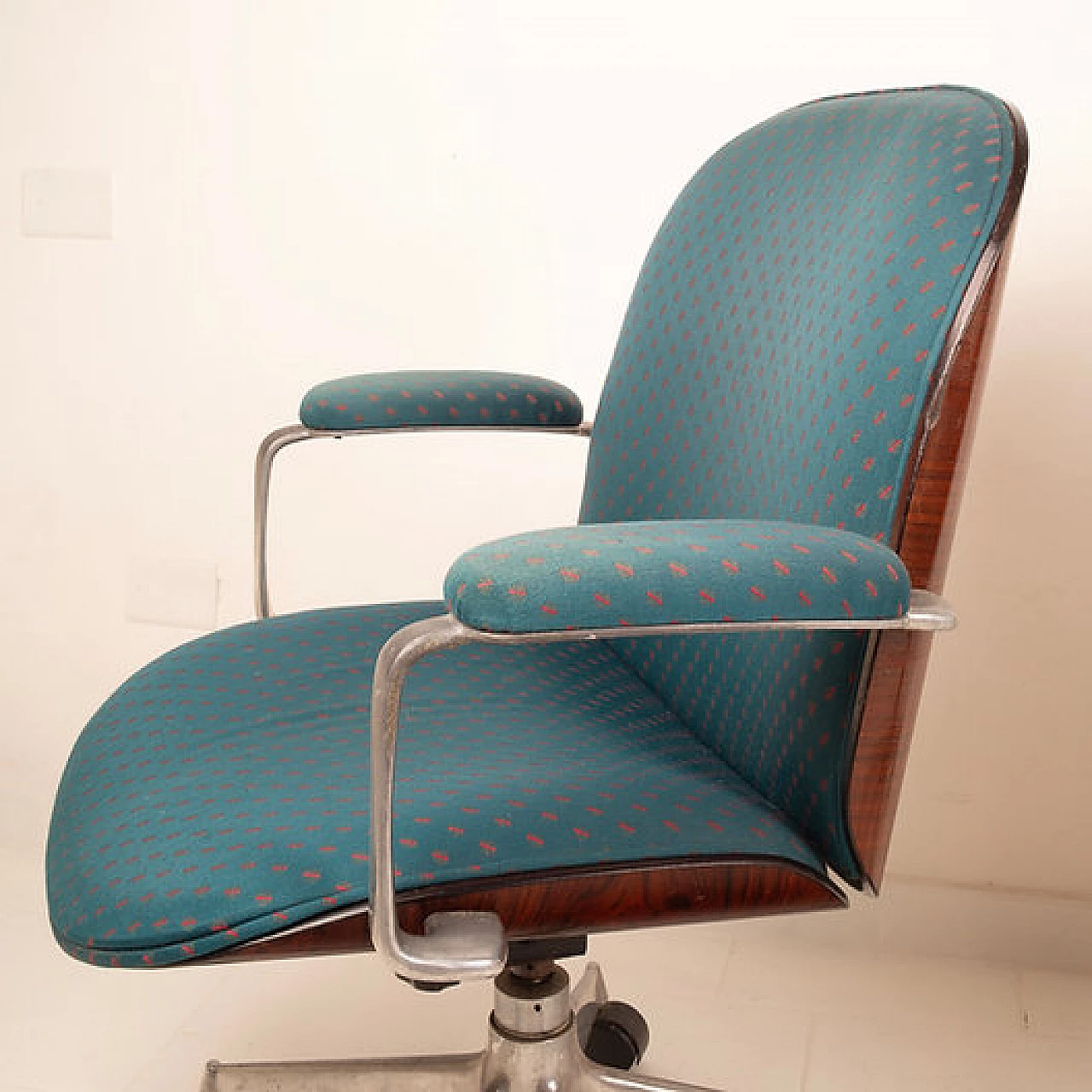 Pair of Parioli 8105 office chairs by Ennio Fazioli for MIM Roma 2