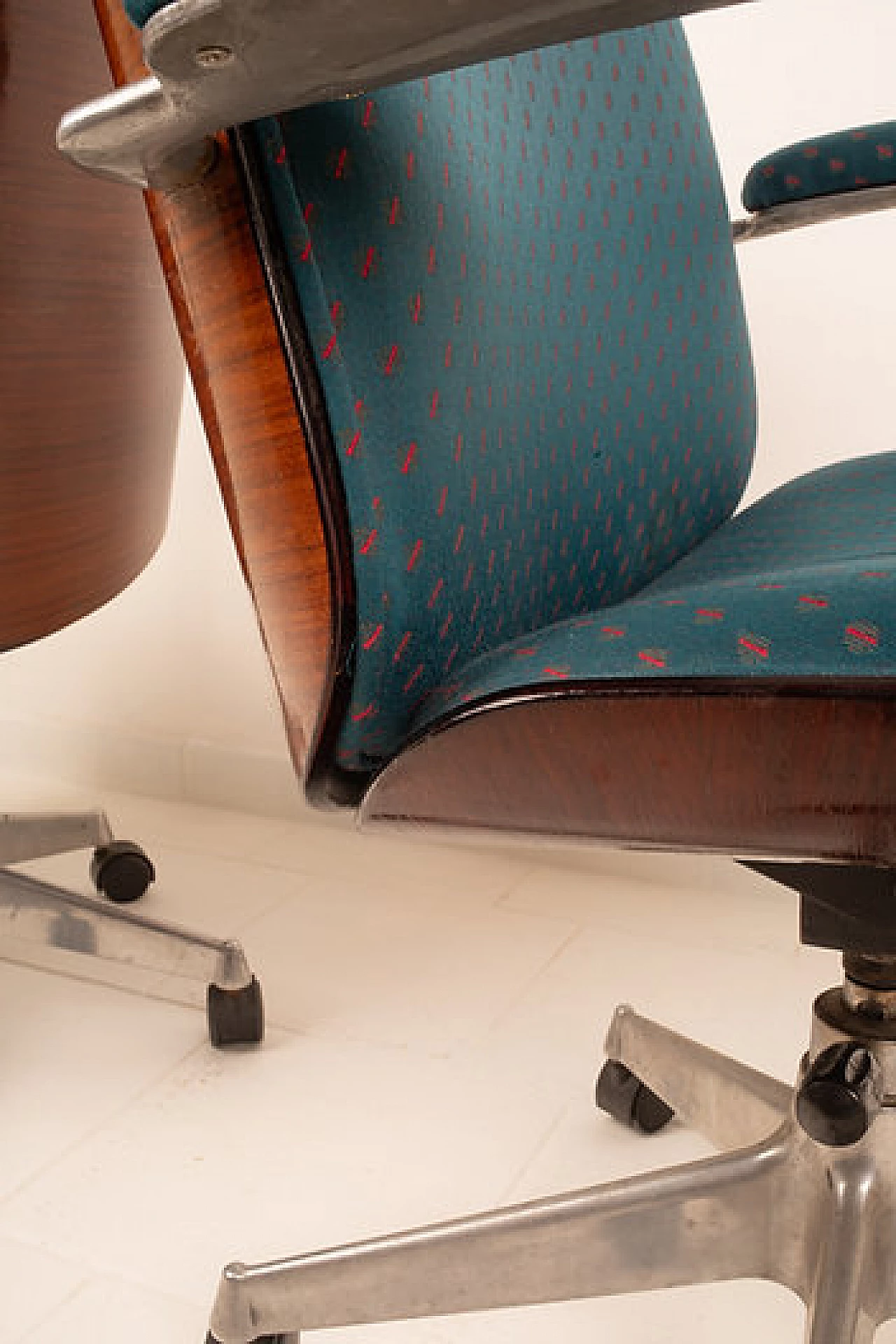 Coppia di sedie da ufficio Parioli 8105 di Ennio Fazioli per MIM Roma 13