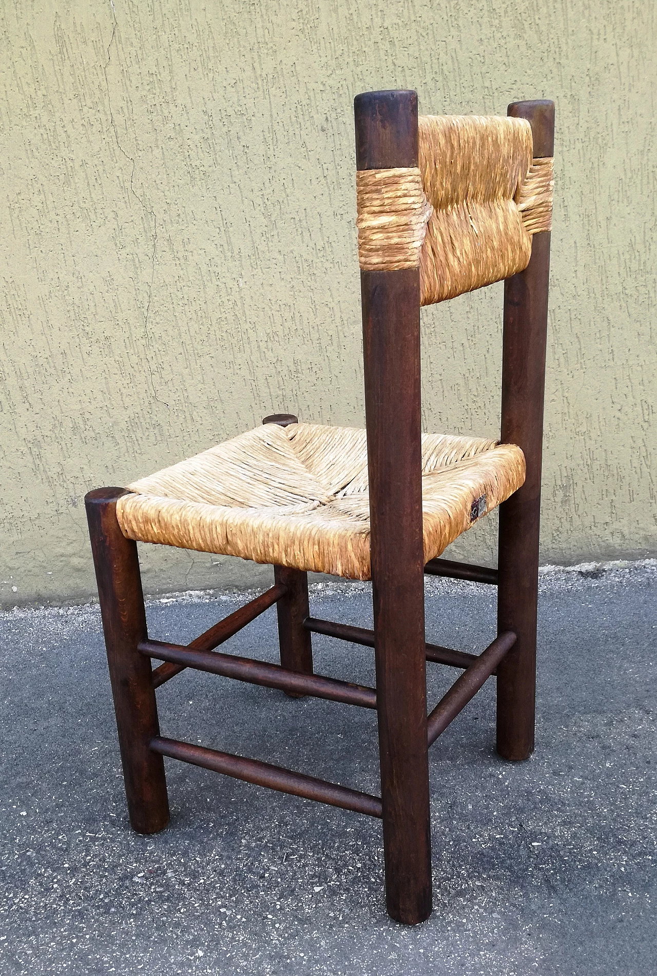 Chair in Dordogne-style by Charlotte Perriand, 1960s 7