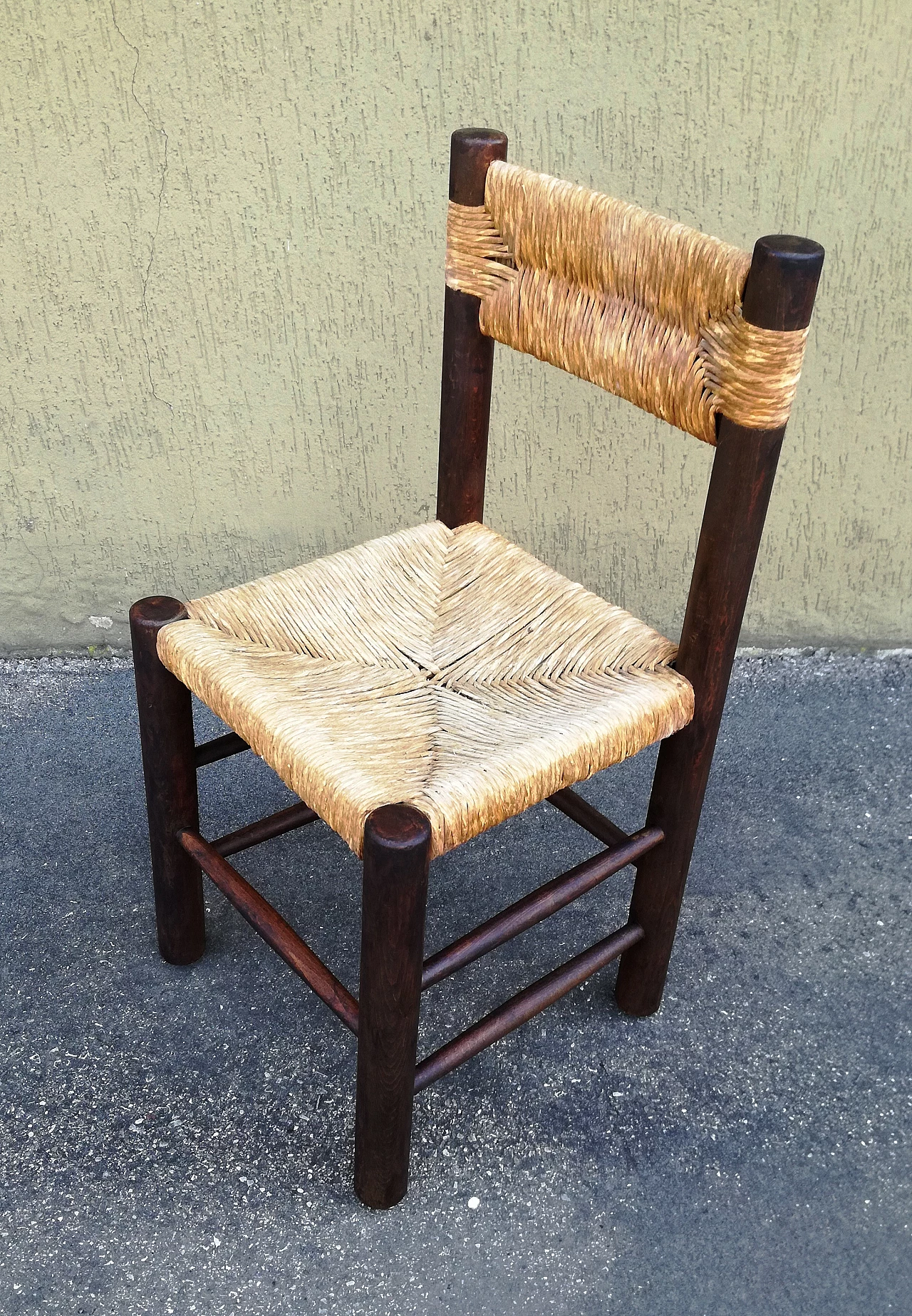 Chair in Dordogne-style by Charlotte Perriand, 1960s 9