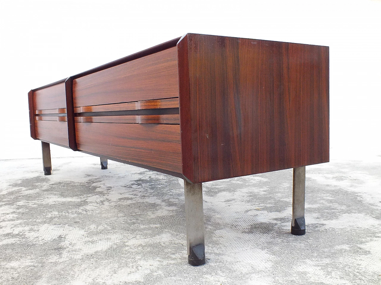 Wood chest of drawers by La Permanente Mobili Cantù, 1960s 11