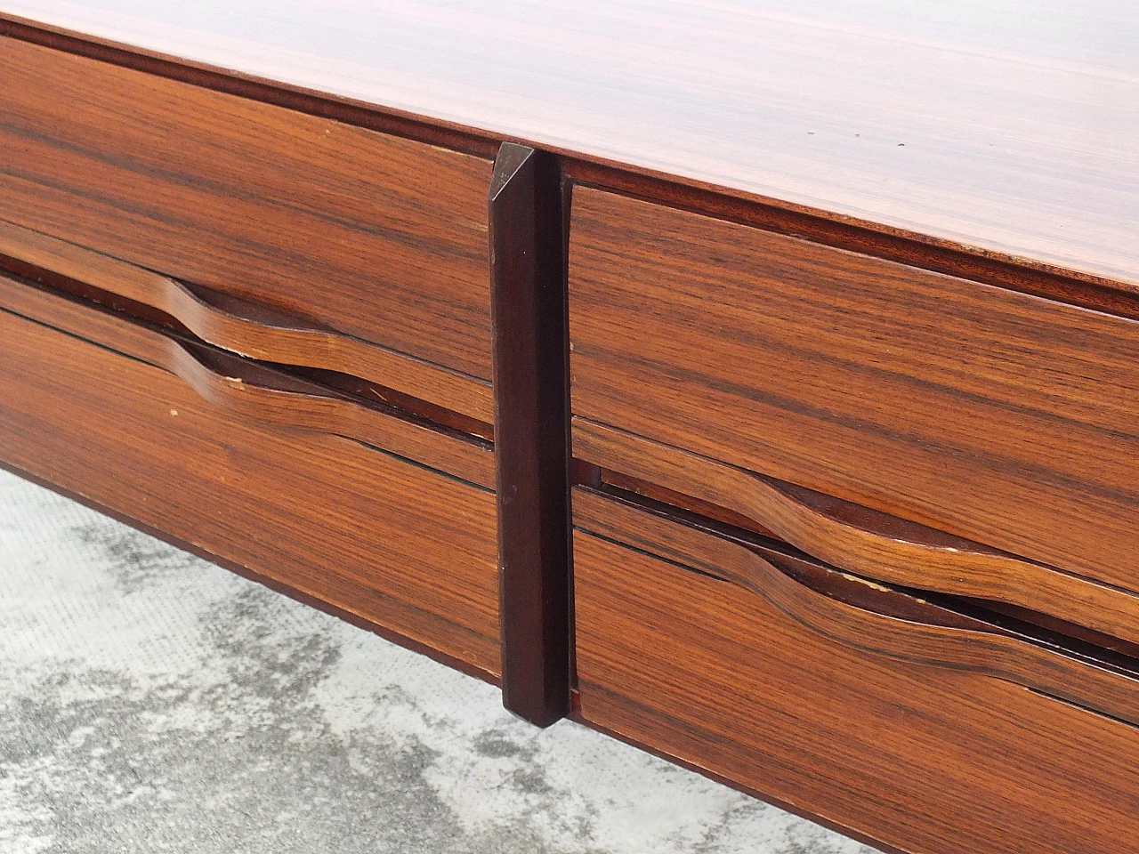 Wood chest of drawers by La Permanente Mobili Cantù, 1960s 13