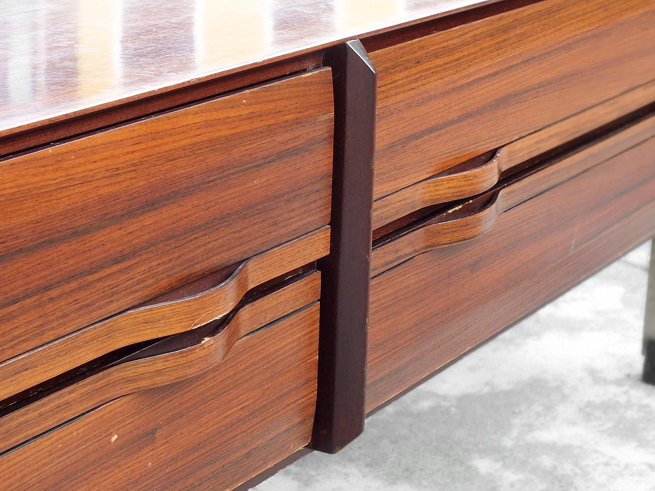 Wood chest of drawers by La Permanente Mobili Cantù, 1960s 14