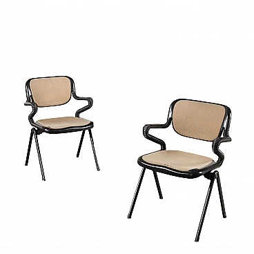 Pair of Vertebra System chairs by Ambasz and Piretti for OpenArk - Anonima Castelli, 1970s
