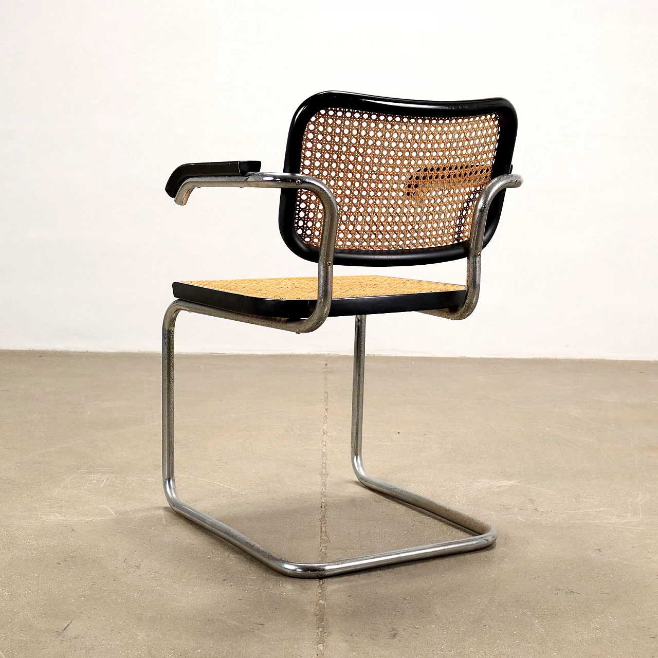 Pair of Cesca chairs by Marcel Breuer for Gavina, 1970s 8