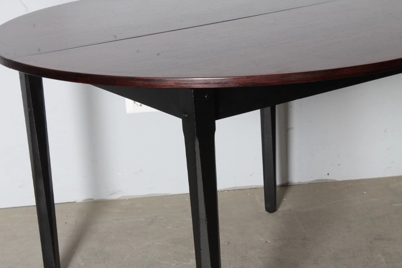 Round rosewood table by Stildomus, 1960s 6