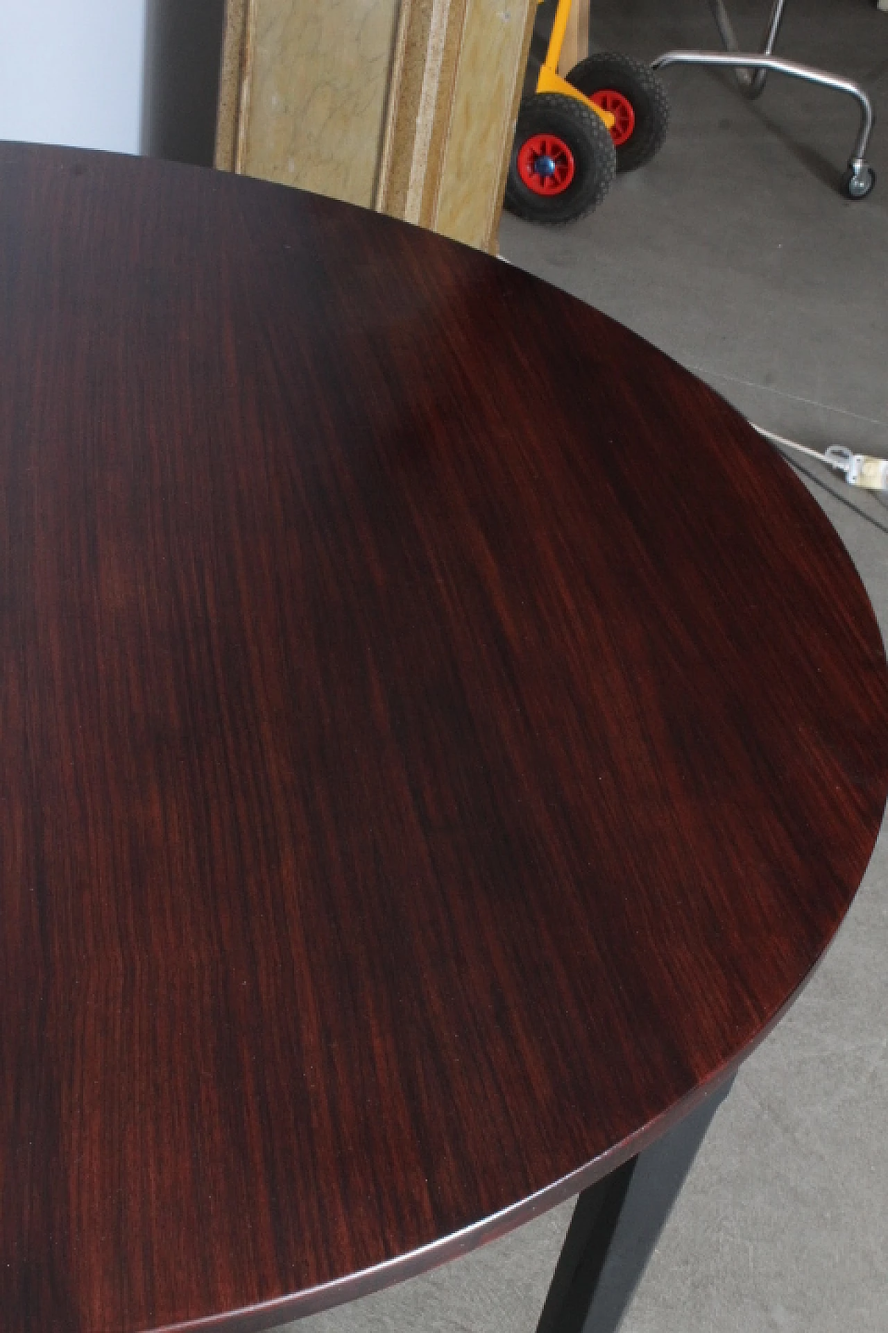 Round rosewood table by Stildomus, 1960s 10