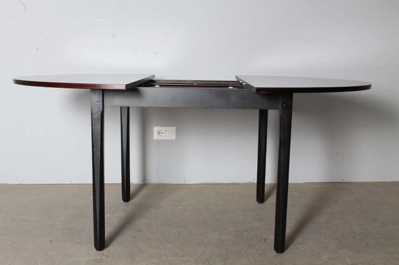 Round rosewood table by Stildomus, 1960s 11