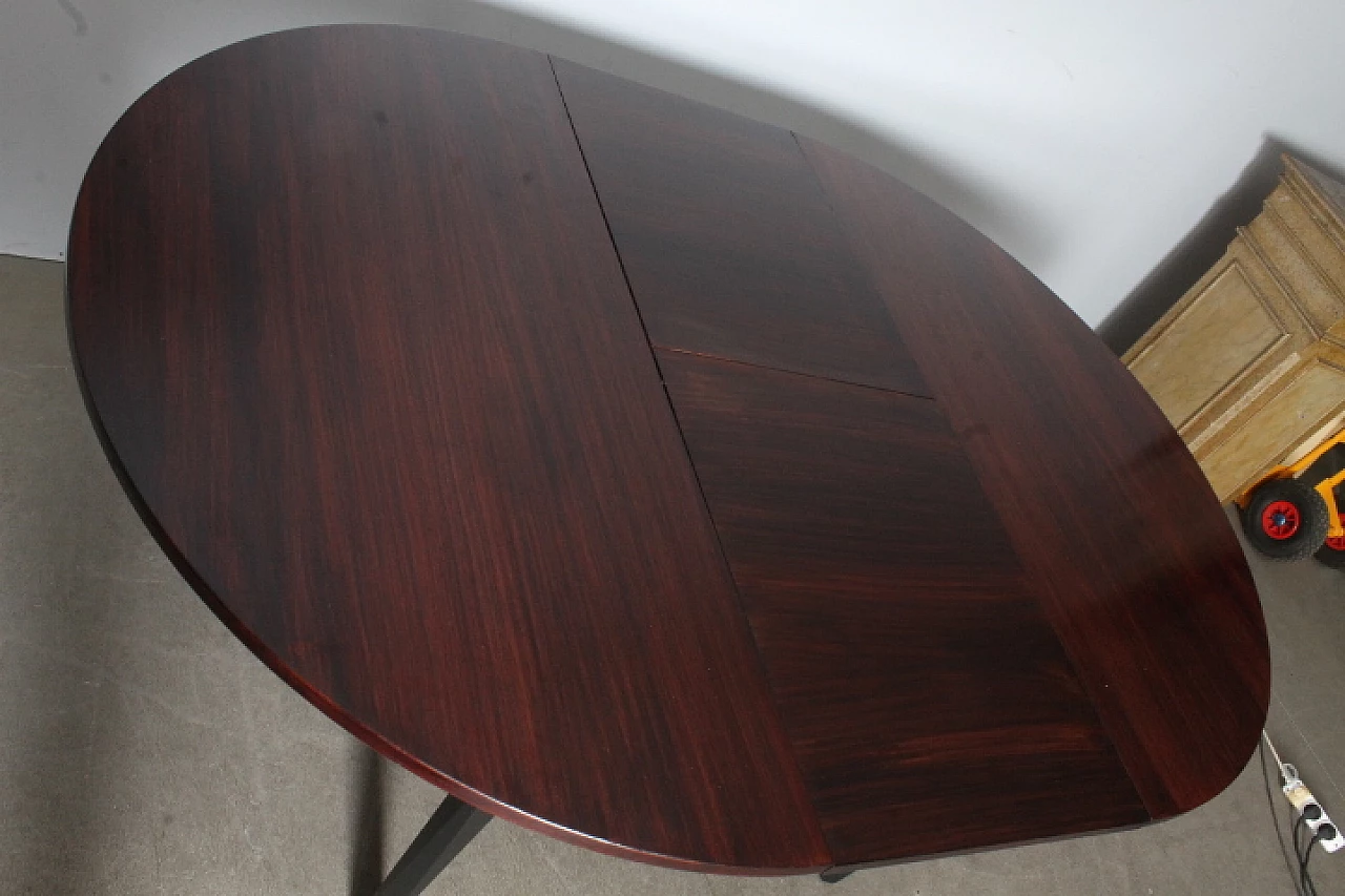 Round rosewood table by Stildomus, 1960s 13