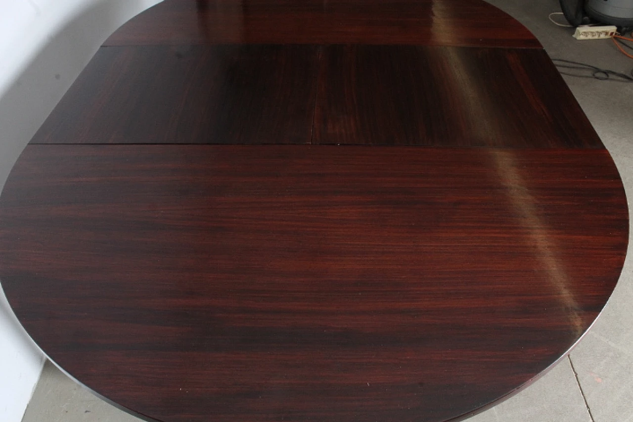 Round rosewood table by Stildomus, 1960s 14