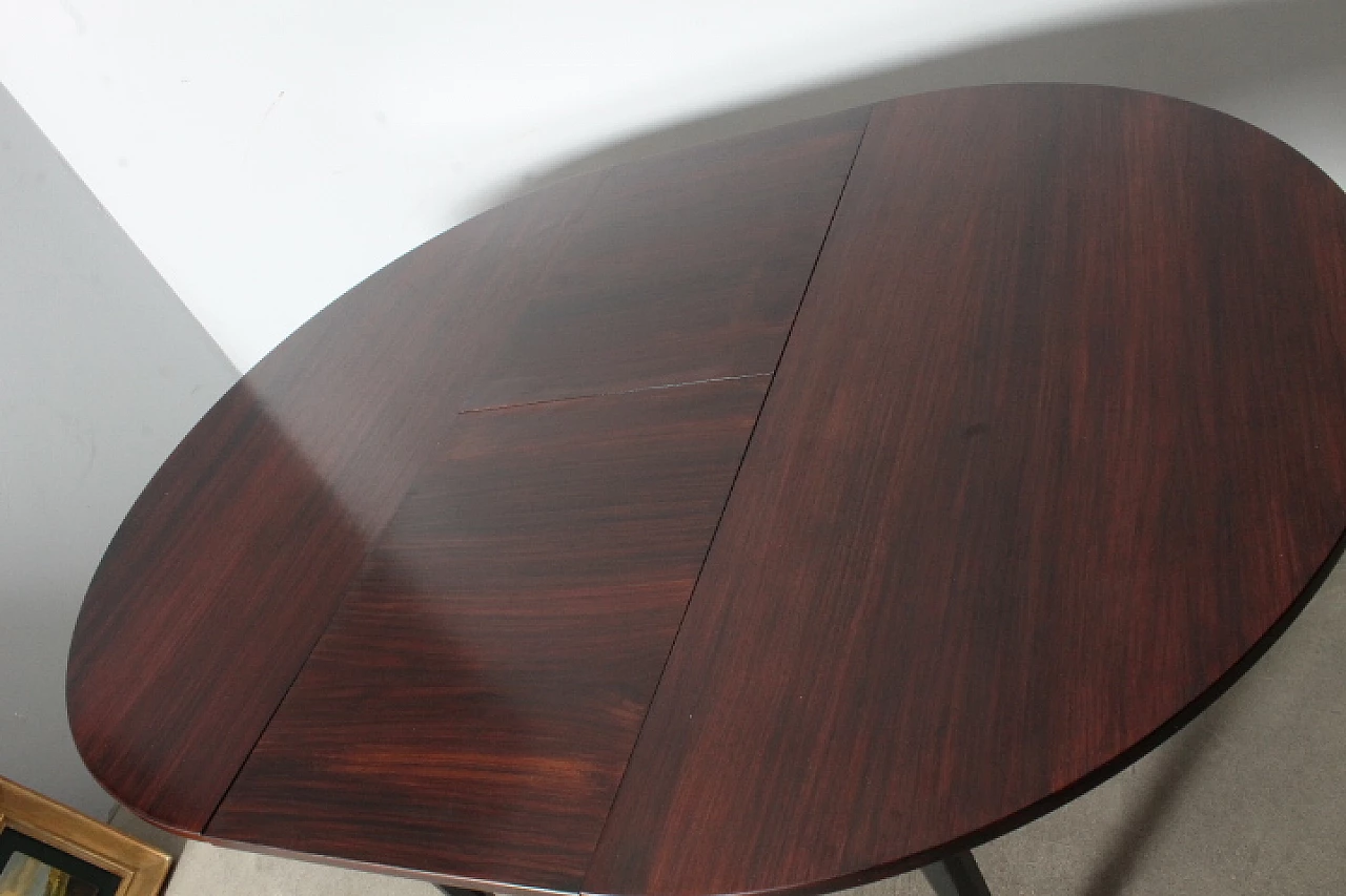 Round rosewood table by Stildomus, 1960s 15