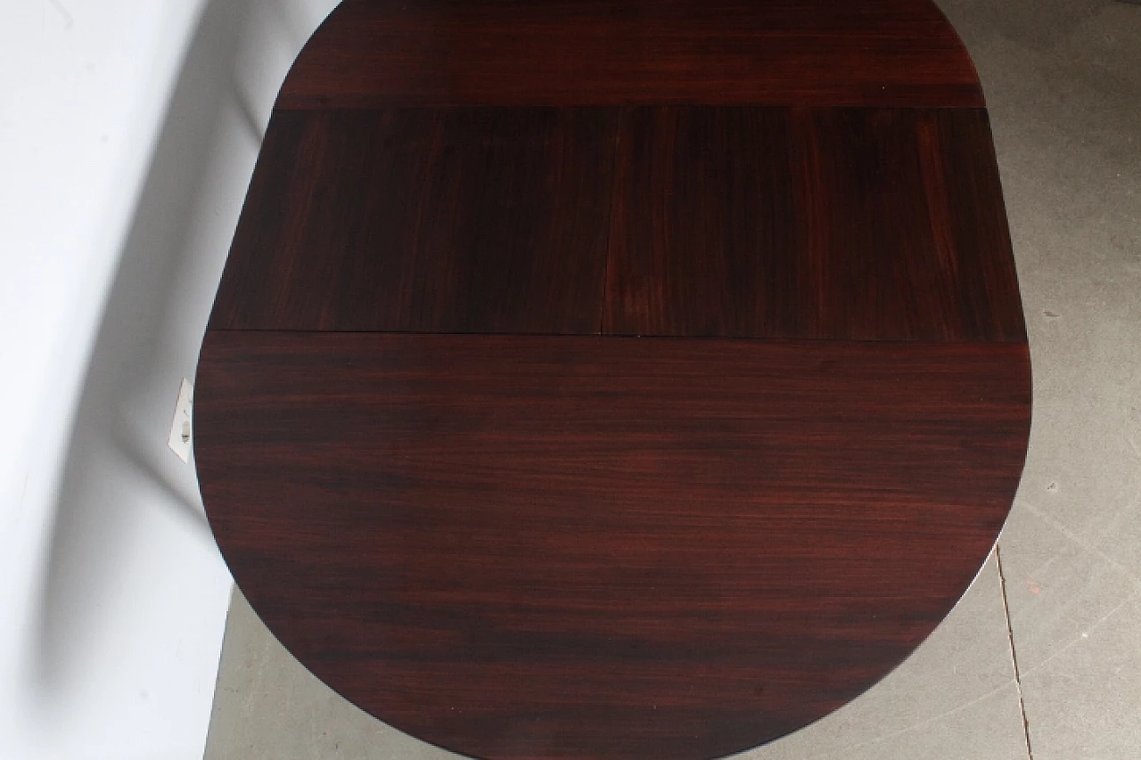 Round rosewood table by Stildomus, 1960s 16