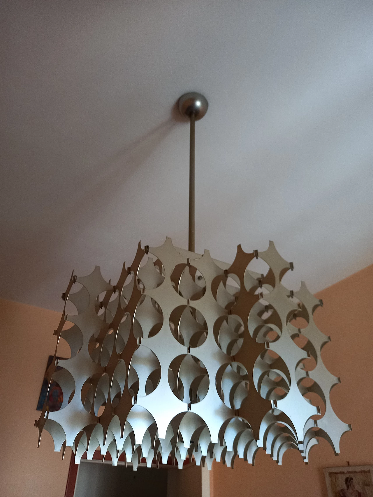 Cinthia ceiling lamp by Marenco for Artemide, 1968 4