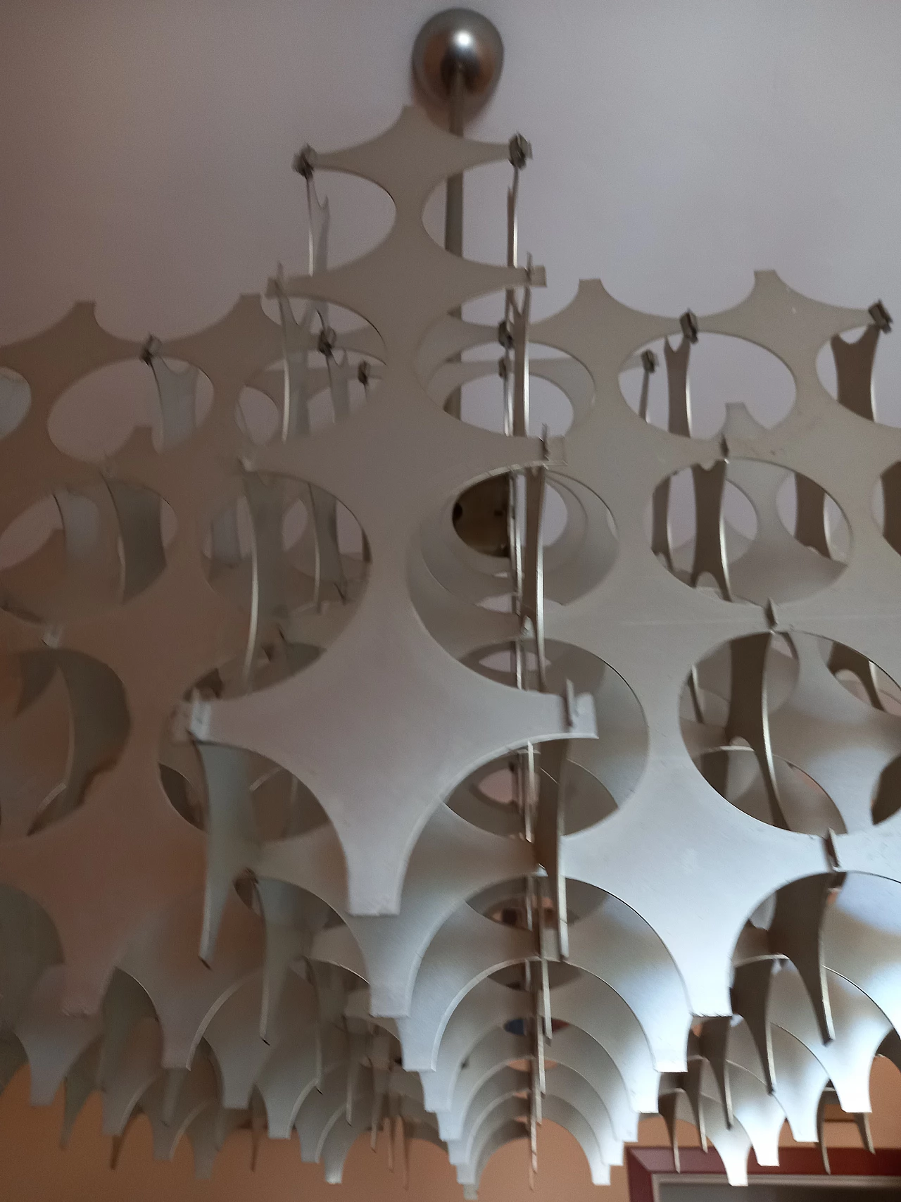 Cinthia ceiling lamp by Marenco for Artemide, 1968 5