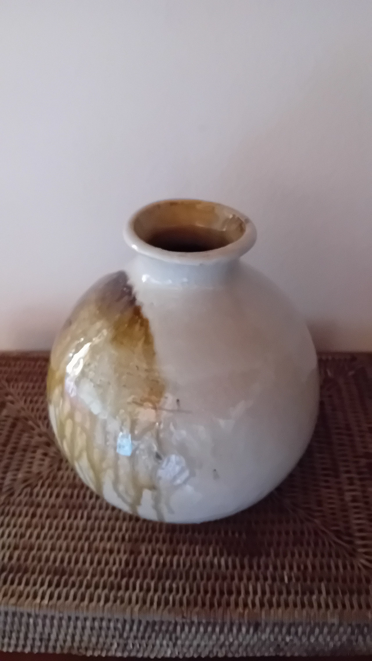 Raku ceramic vase by Roberto Musiani, 2019 3