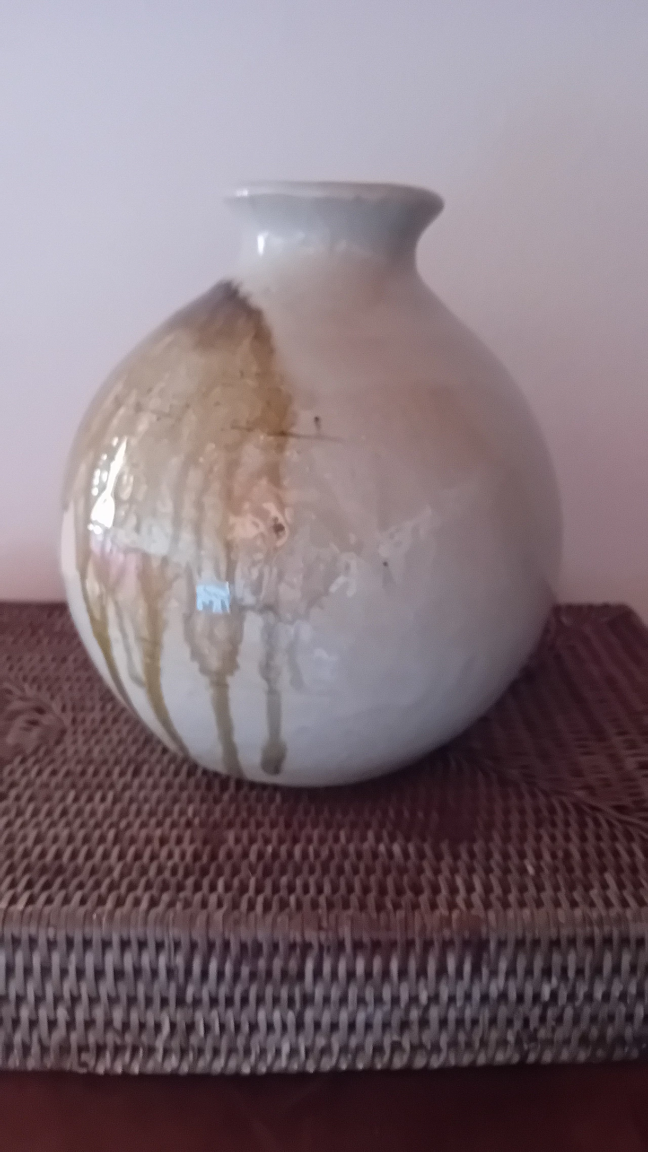 Raku ceramic vase by Roberto Musiani, 2019 4