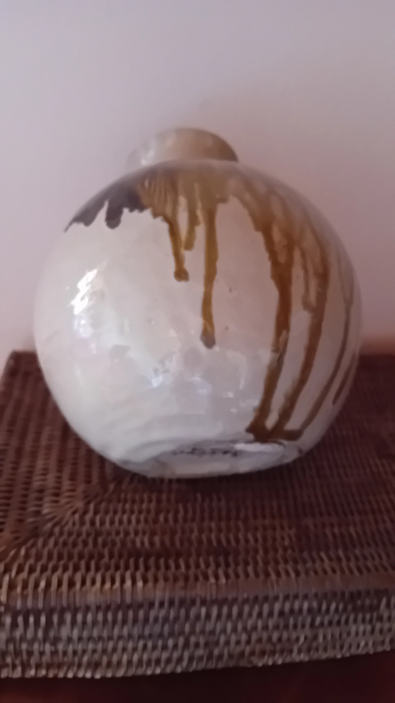 Raku ceramic vase by Roberto Musiani, 2019 8