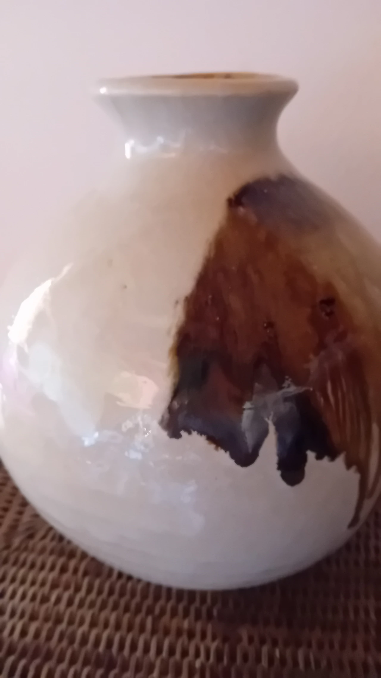 Vaso in ceramica Raku di Roberto Musiani, 2019 10