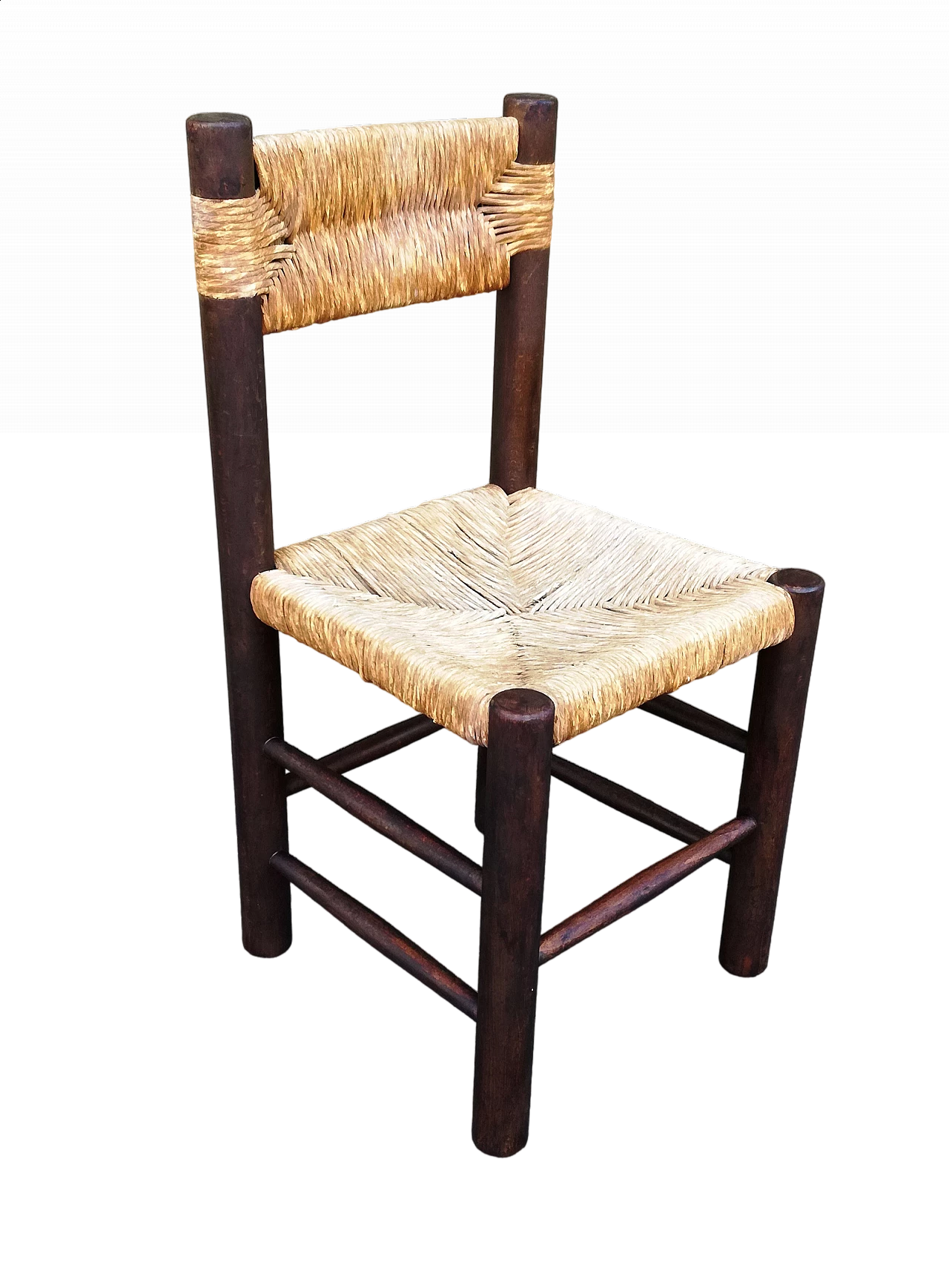 Chair in Dordogne-style by Charlotte Perriand, 1960s 12