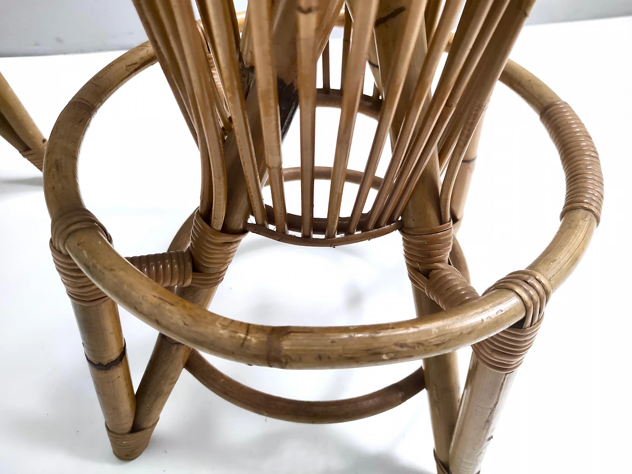 Pair of stools attributed to Tito Agnoli for Bonacina, 1970s 9