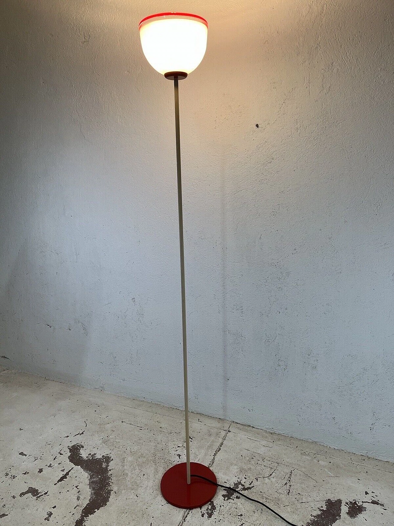 Floor lamp by Toso and Pamio for Leucos, 1980s 1