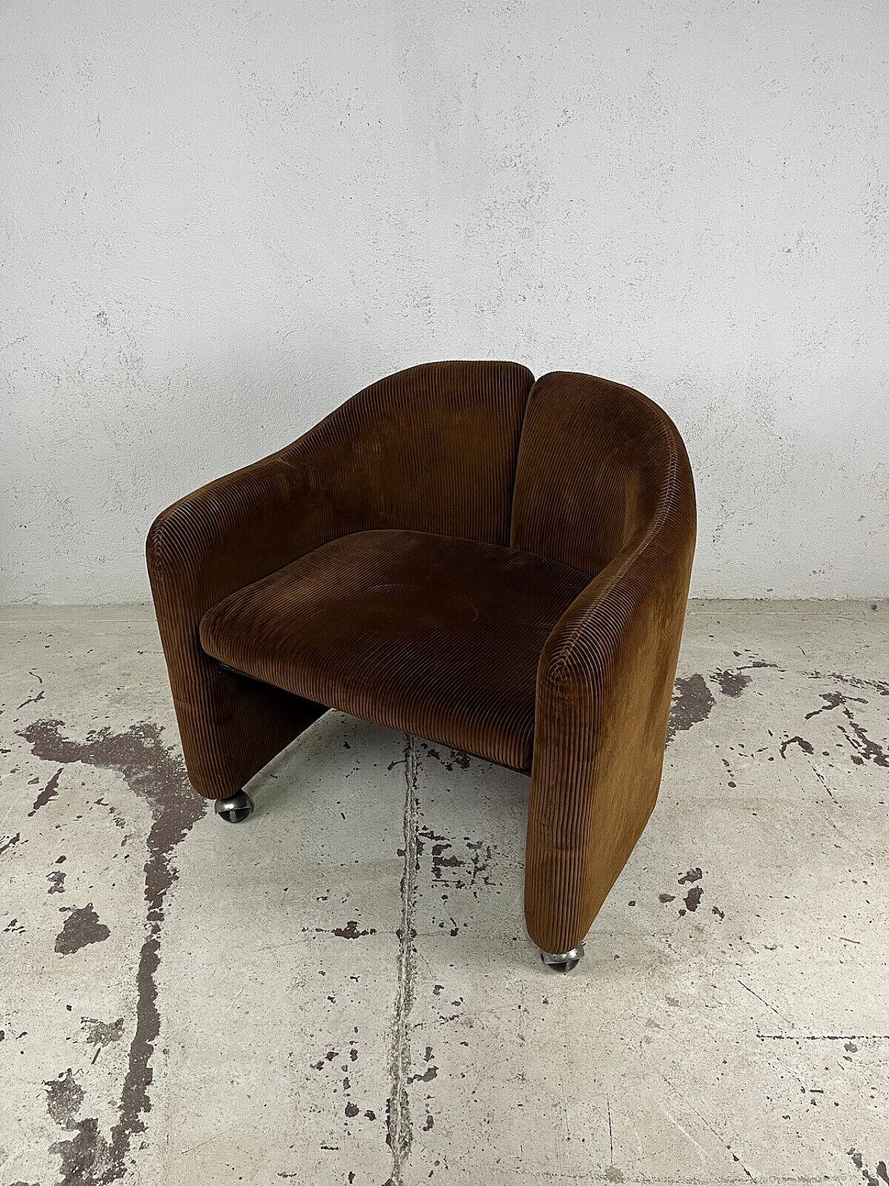 PS142 armchair by Eugenio Gerli for Tecno, 1960s 1