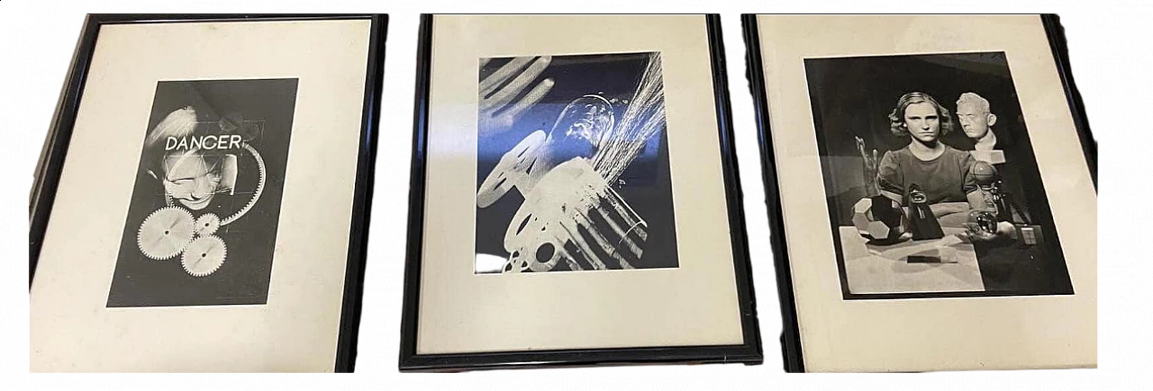 3 Stampe in bianco nero di Man Ray, anni 2000 6