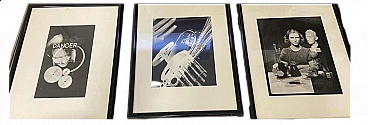 3 Stampe in bianco nero di Man Ray, anni 2000