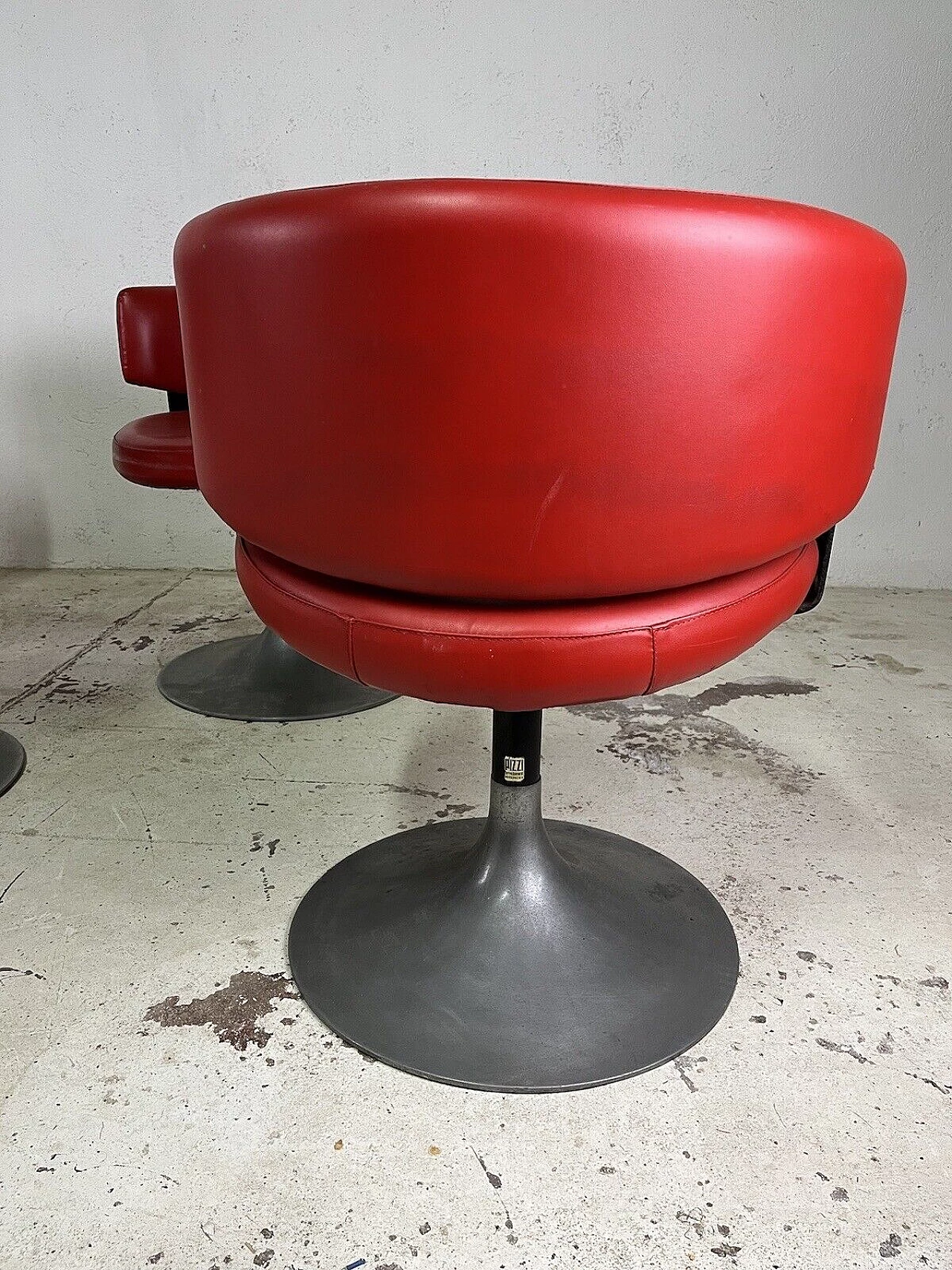 4 Space Age armchairs and side table, 1960s 11