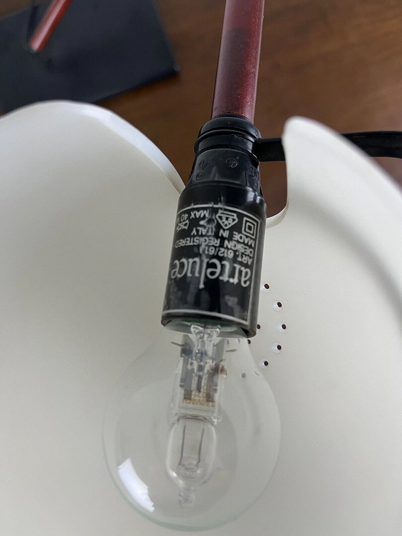 Table lamp 613 by Sarfatti and Rizzatto for Arteluce, 1970s 9