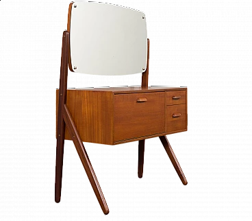 Toeletta in teak di Ølholm Møbelfabrik, anni '60