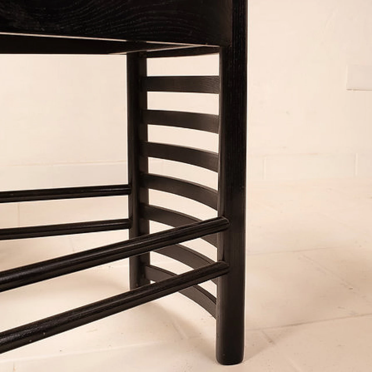 4 Hill House chairs by Charles Rennie Mackintosh for Alivar, 1980s 9