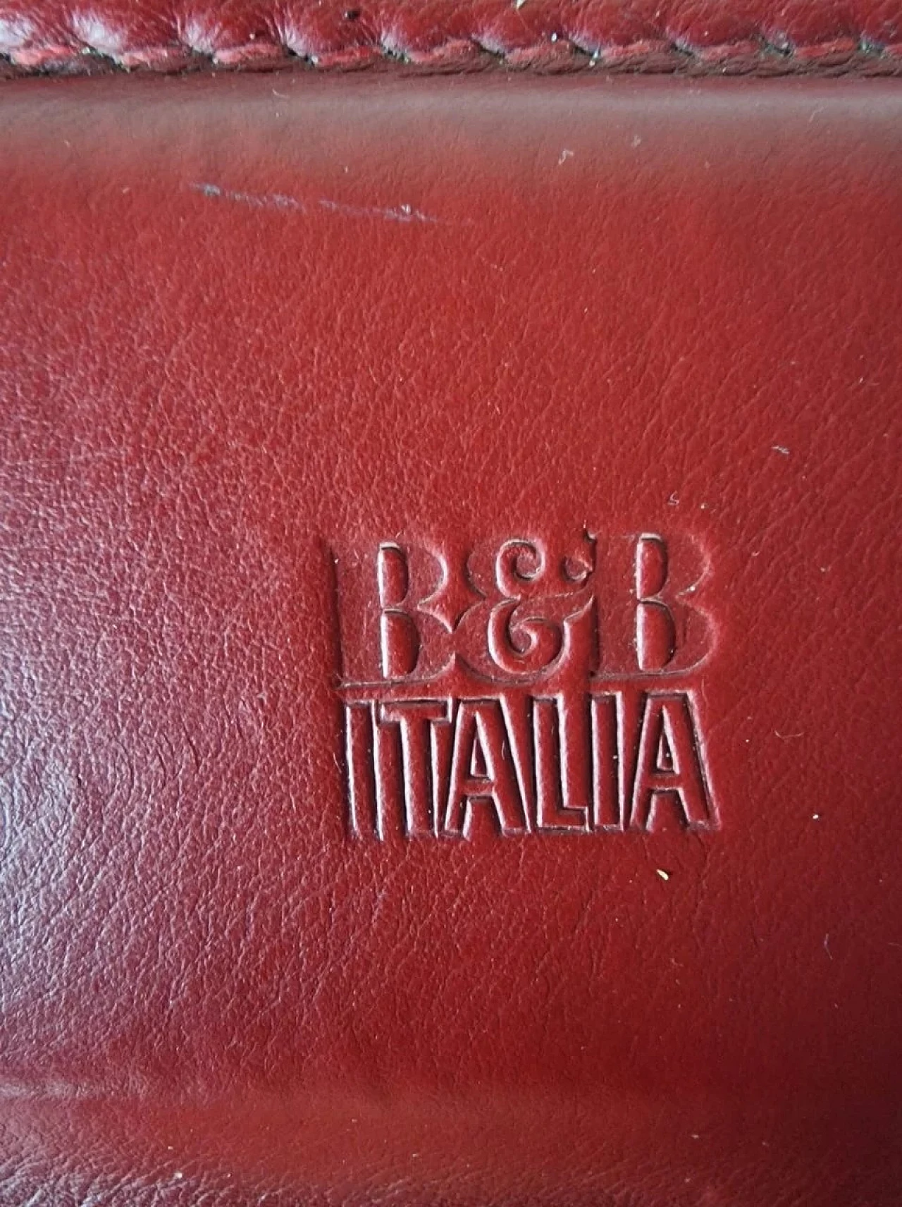 Divano Diesis DS217 rosso di Citterio & Nava per B&B Italia, 1979 2