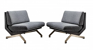 Pair of Alessandra armchairs by G. Moscatelli for Formanova, 1960s