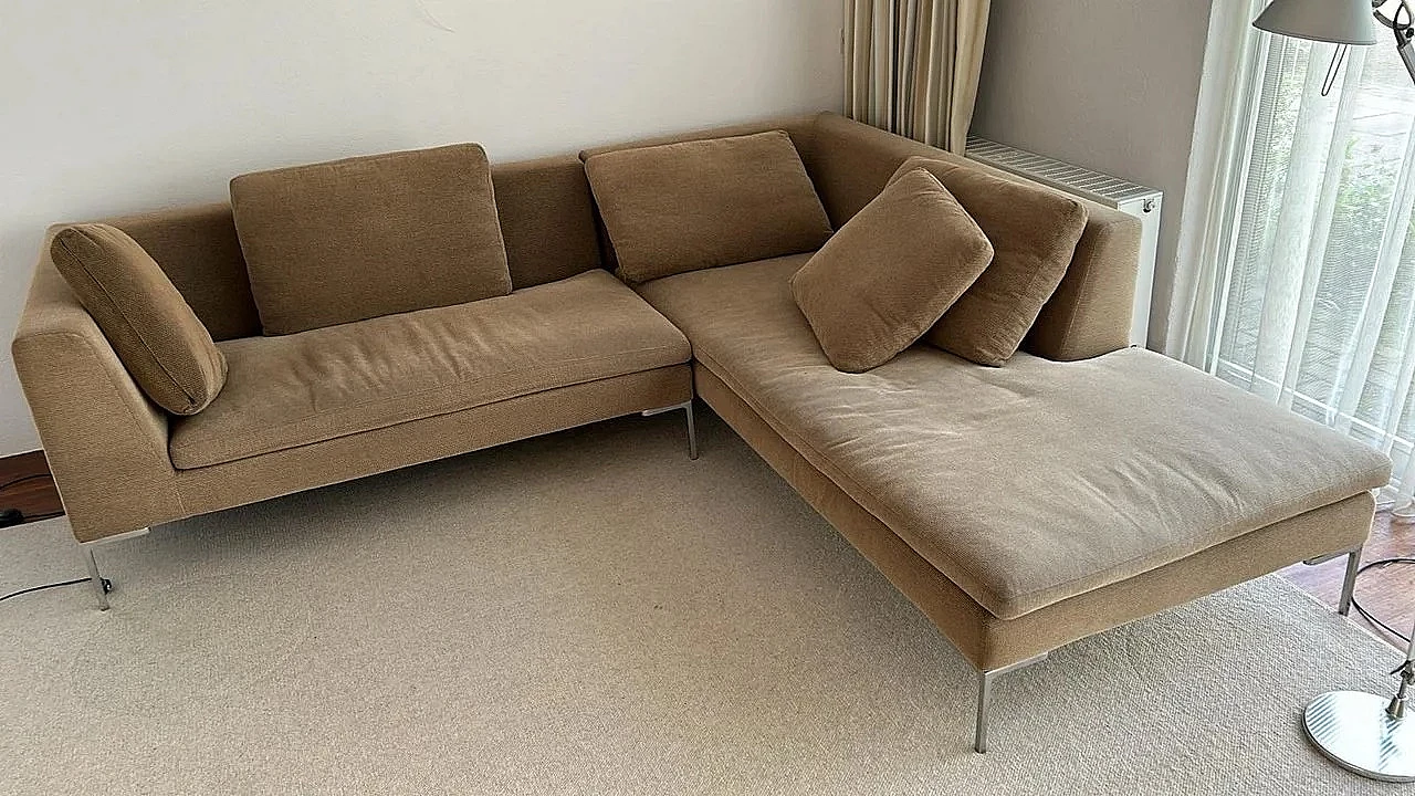 Charles corner sofa by Antonio Citterio for B&B, 2000s 1