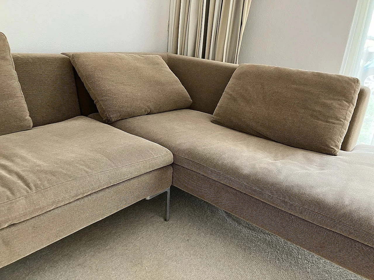 Charles corner sofa by Antonio Citterio for B&B, 2000s 5