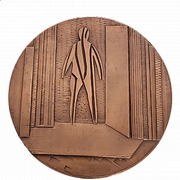 Bronze medal, Luigi Pirandello Nobel prize medal, 1934