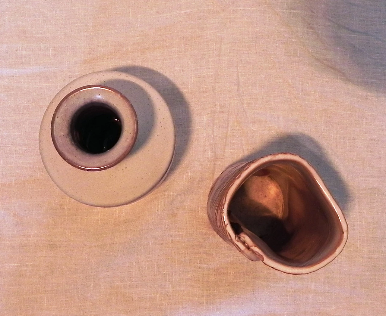 Bottiglia e vaso in ceramica smaltato di Menozzi, anni '70 7