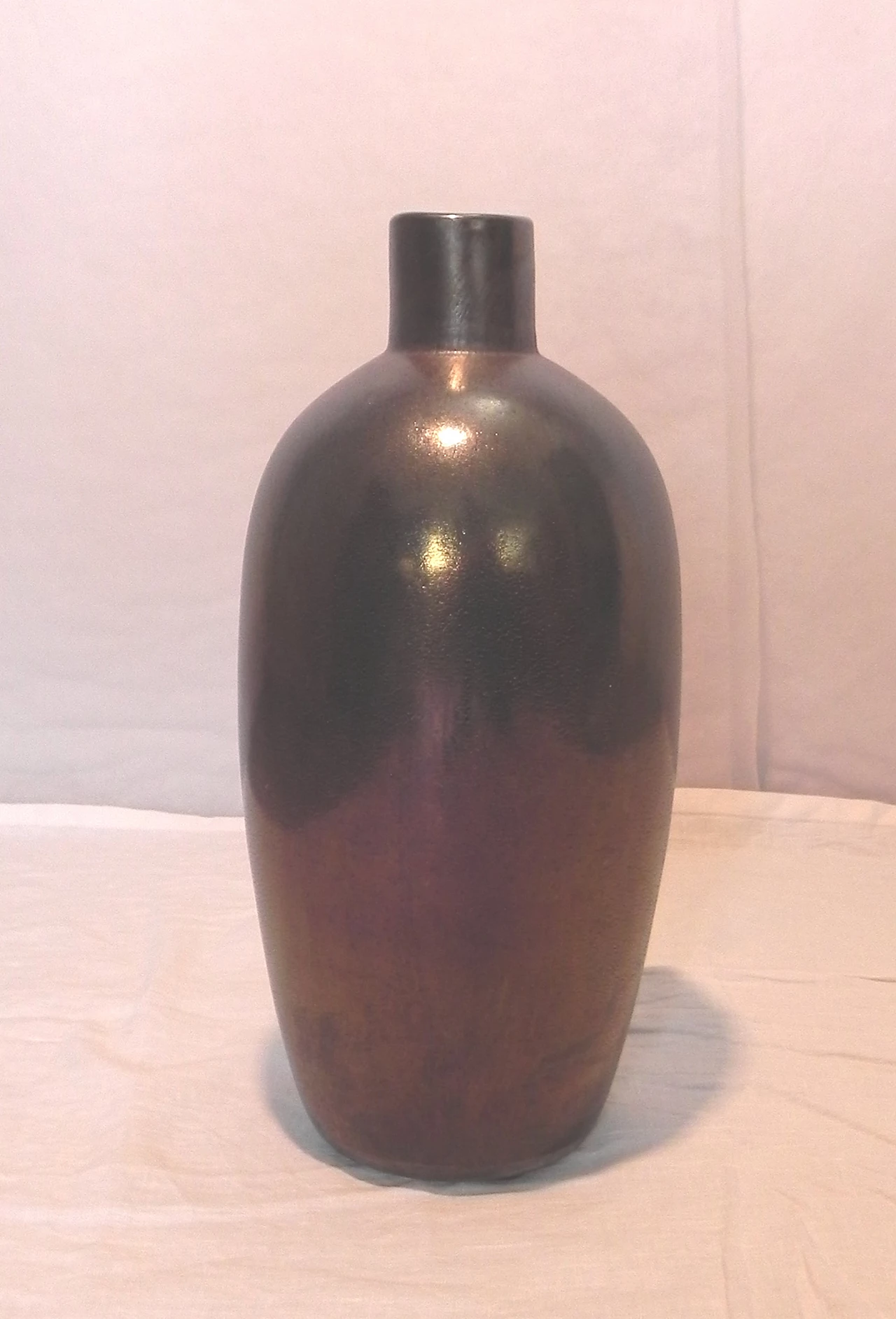 Murano glass vase treated in silicon by Alfredo Barbini, 1990s 2