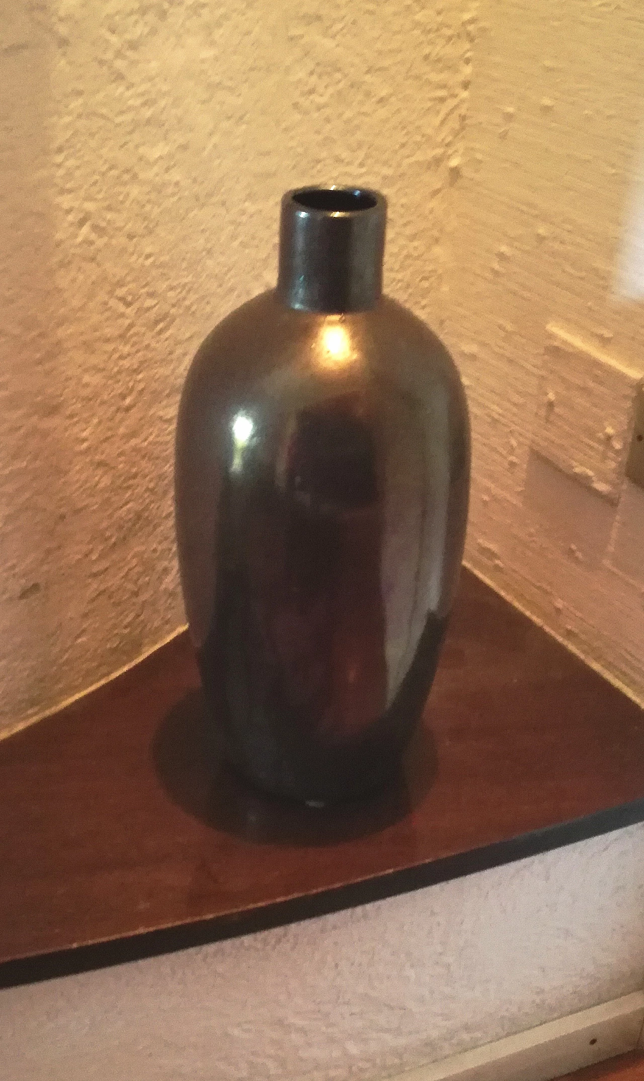 Murano glass vase treated in silicon by Alfredo Barbini, 1990s 10