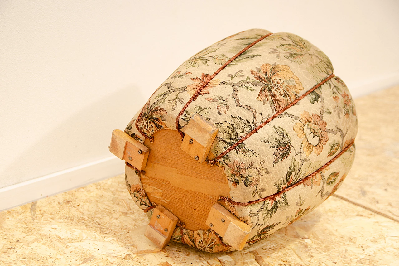 Art Deco pouf by Jindřich Halabala for UP Závody, 1950s 10