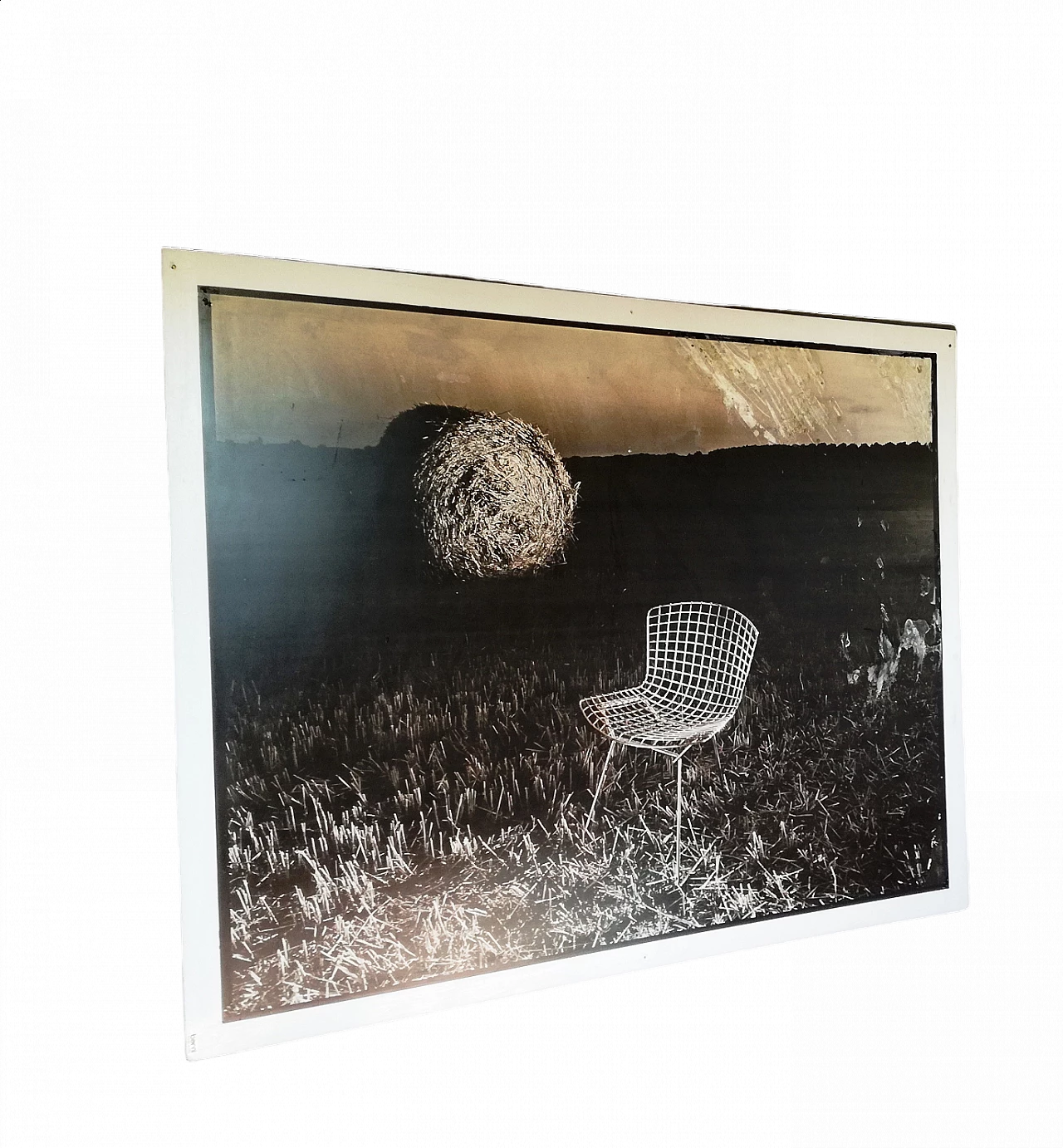 Luigi Bussolati, Bertoia's Wire Chair, photograph, 1990s 8