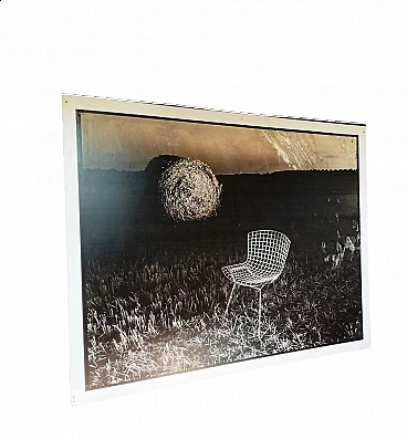 Luigi Bussolati, Bertoia's Wire Chair, photograph, 1990s