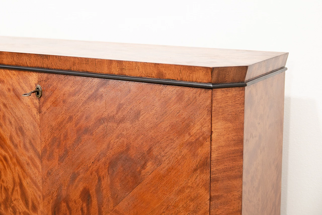 Czechoslovakian Art Deco walnut veneered sideboard, 1930s 9